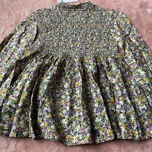 Like New,Mayoral Floral Blouse - Multicolor